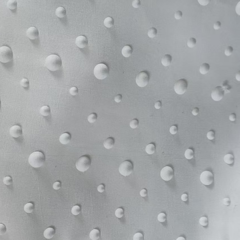 100% 폴리에스터 극세사 3D 엠보싱 염색 원단