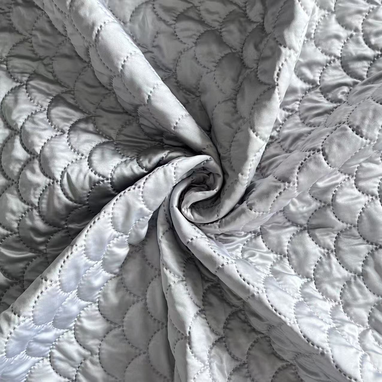 초음파 직물 무광택 새틴 마이크로 화이버 직물